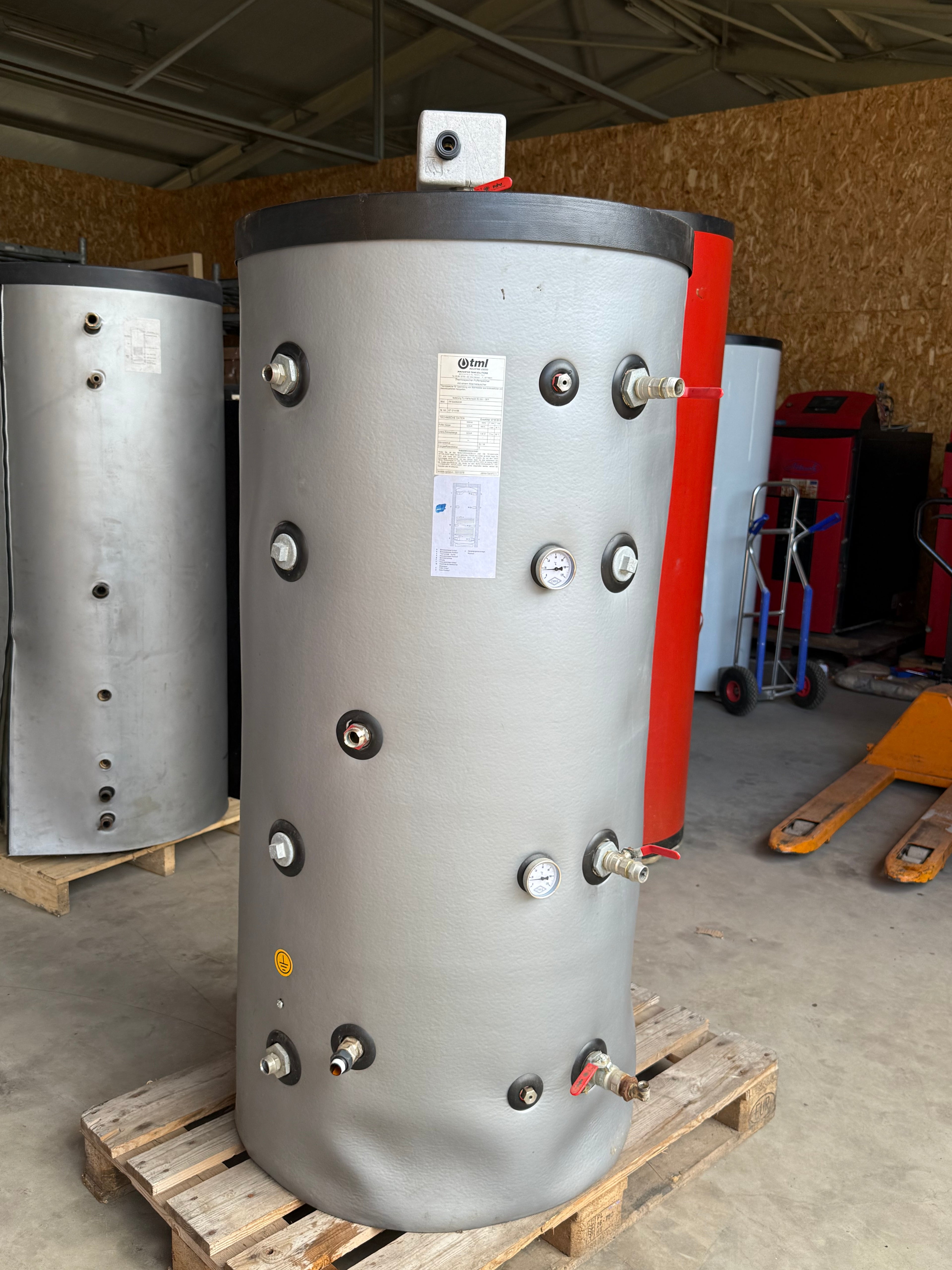 TML 500L CV Buffervat met Warmtewisselaar (Gebruikt)