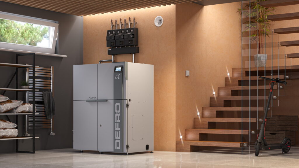 Defro Alfa II Pelletketel | 12 – 40 kW | Ecodesign & Klasse 5