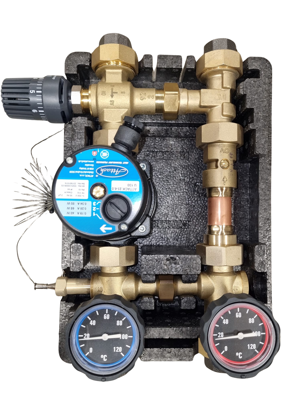 Oventrop Mengcircuit 15-35kW – Retourwater Verhoger voor Optimale Ketelbescherming