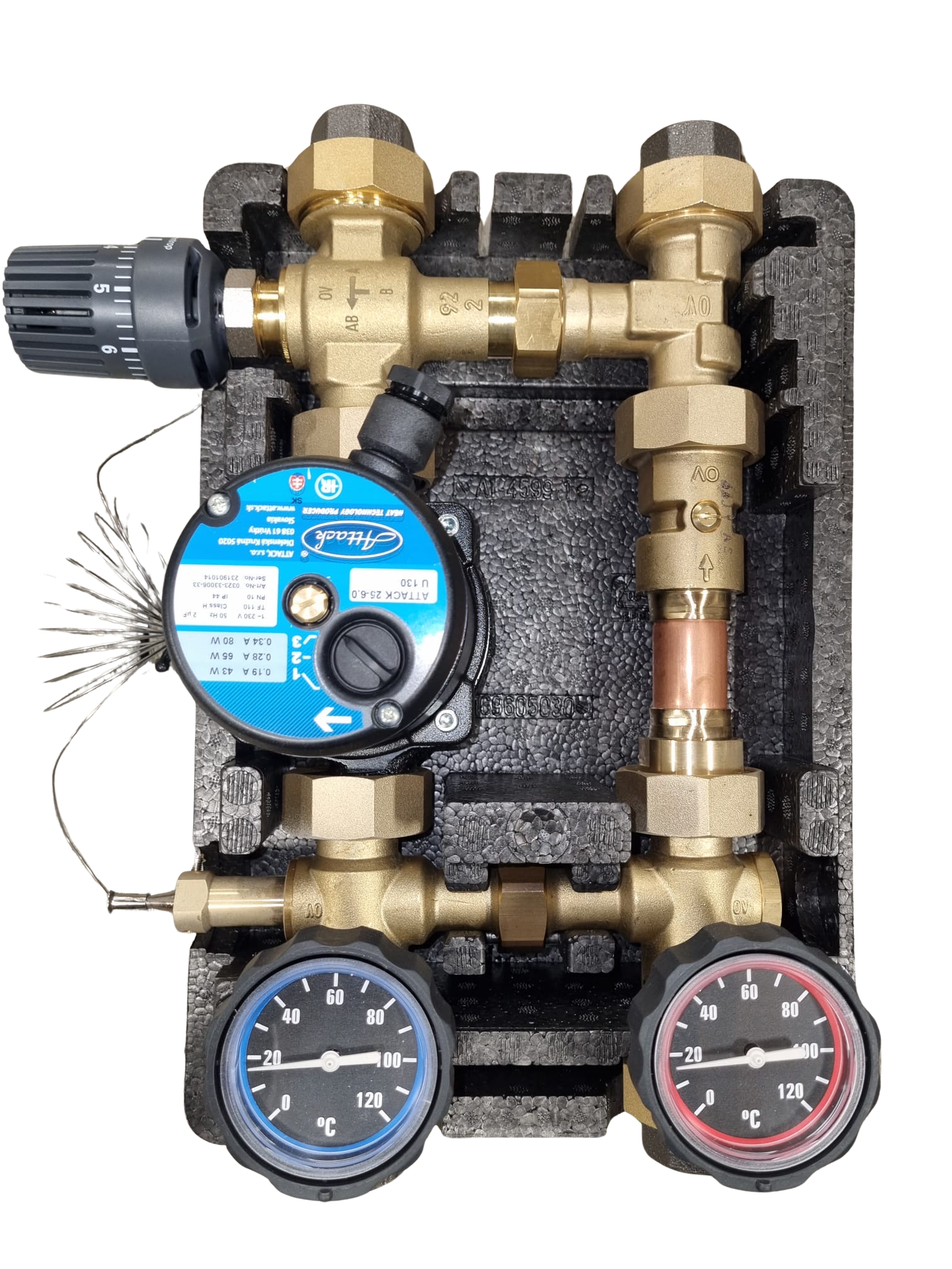 Oventrop Mengcircuit 15-35kW – Retourwater Verhoger voor Optimale Ketelbescherming