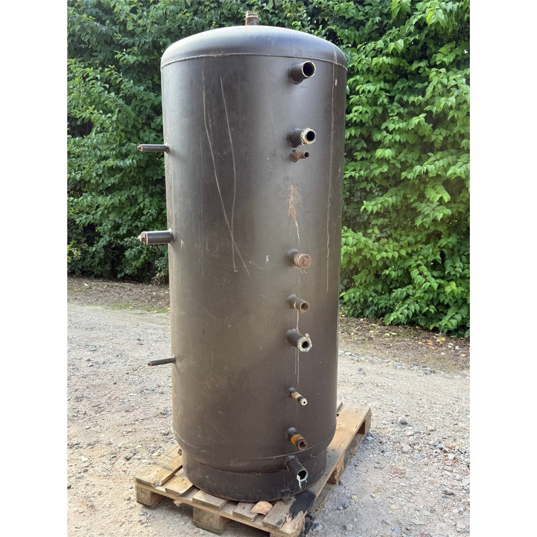 Buffervat 1000 liter met solar wisselaar