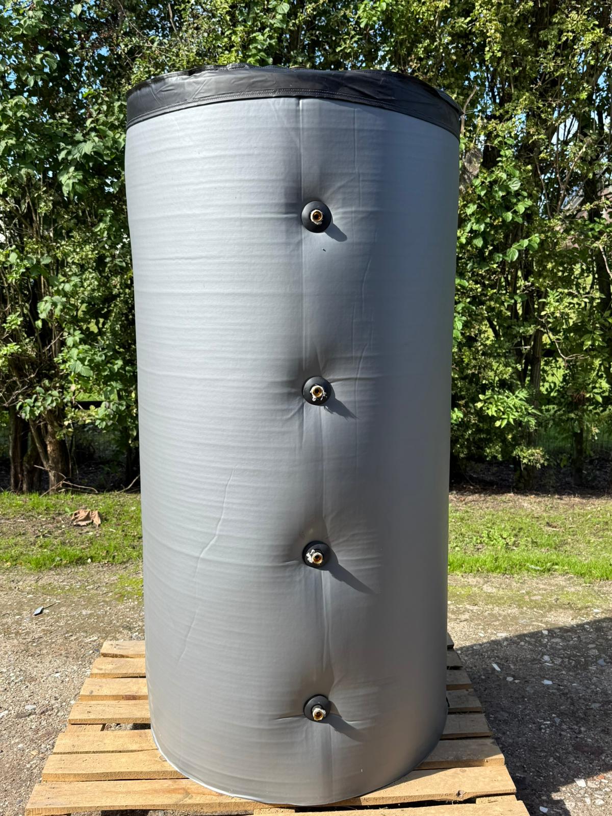 Cv Buffervat 500 liter met Cv wisselaar