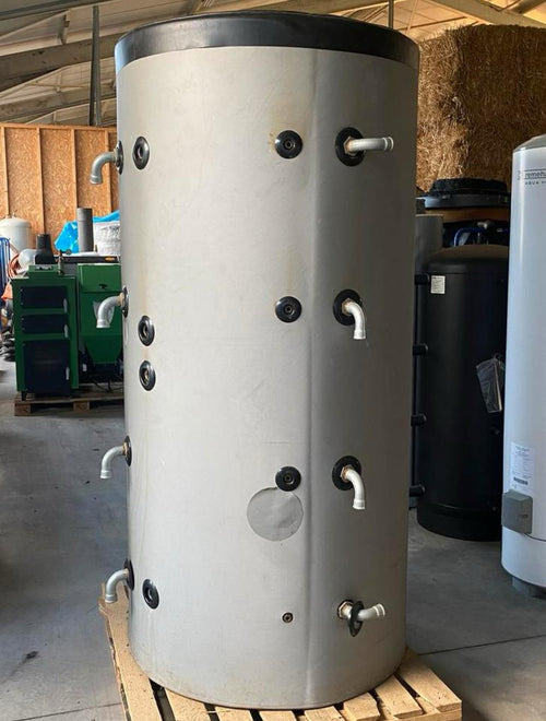 Cv Buffervat 1000 liter 2 Spiralen
