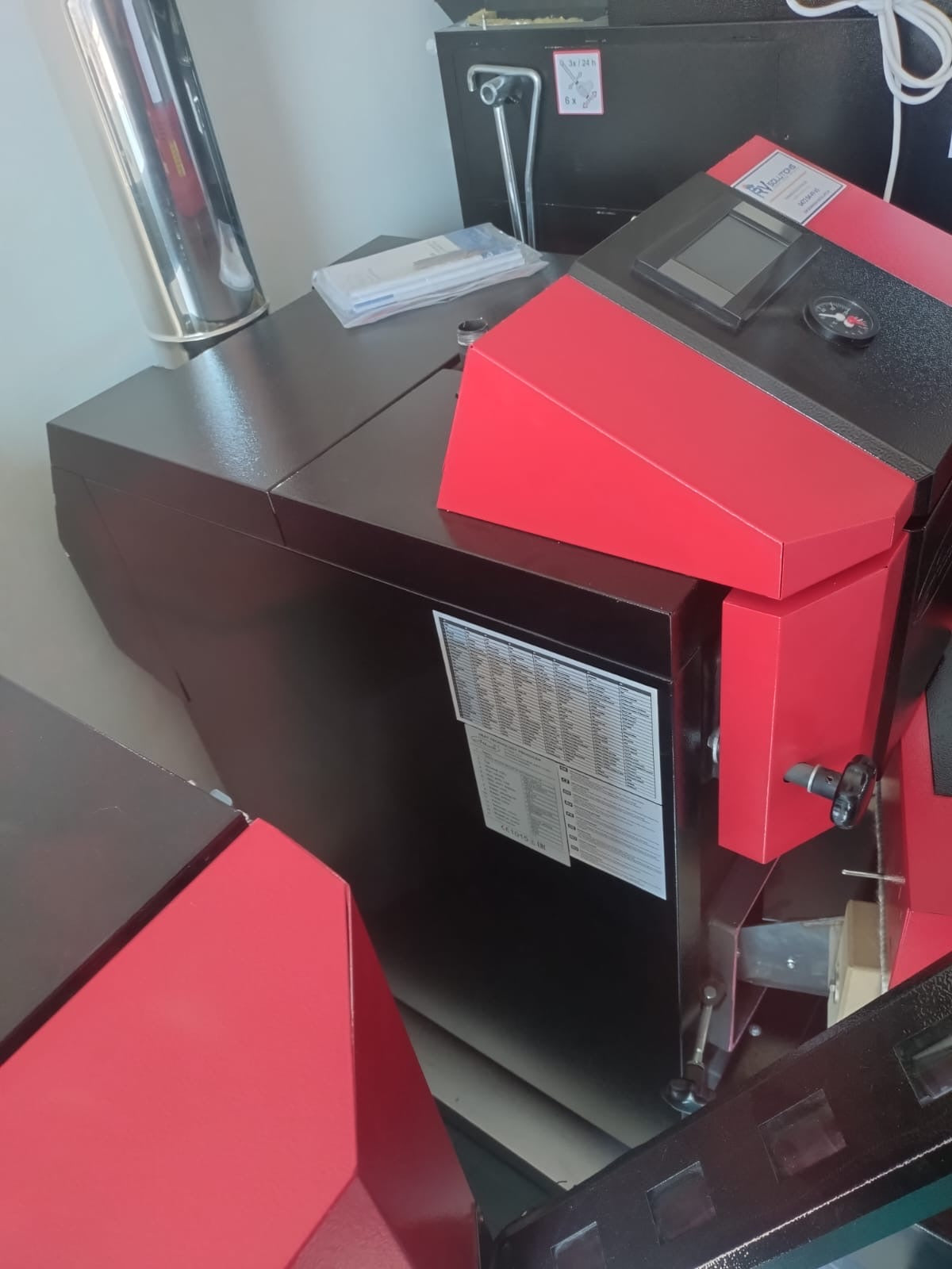 Nieuwe Cv Attack Pellet Automatic 30 kW INCL Bunker/Vijzel