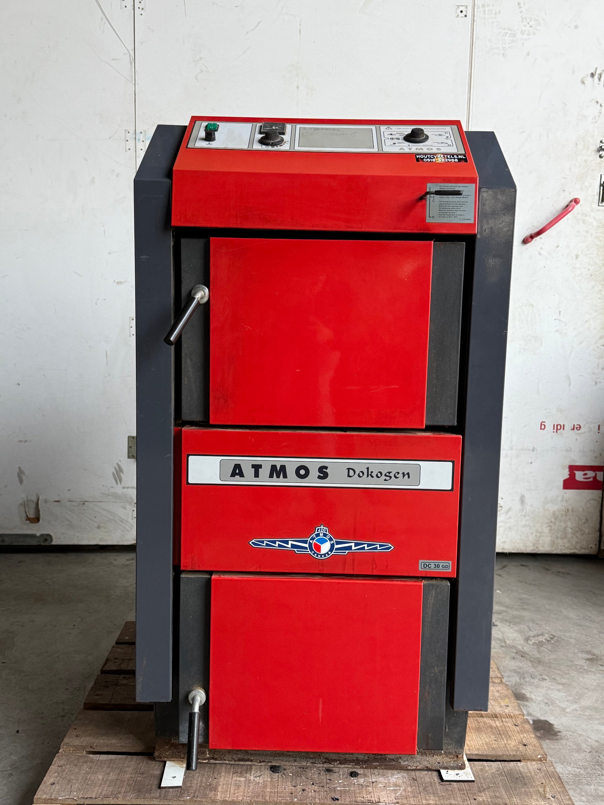 Atmos DC30GD Houtvergasser 30kw