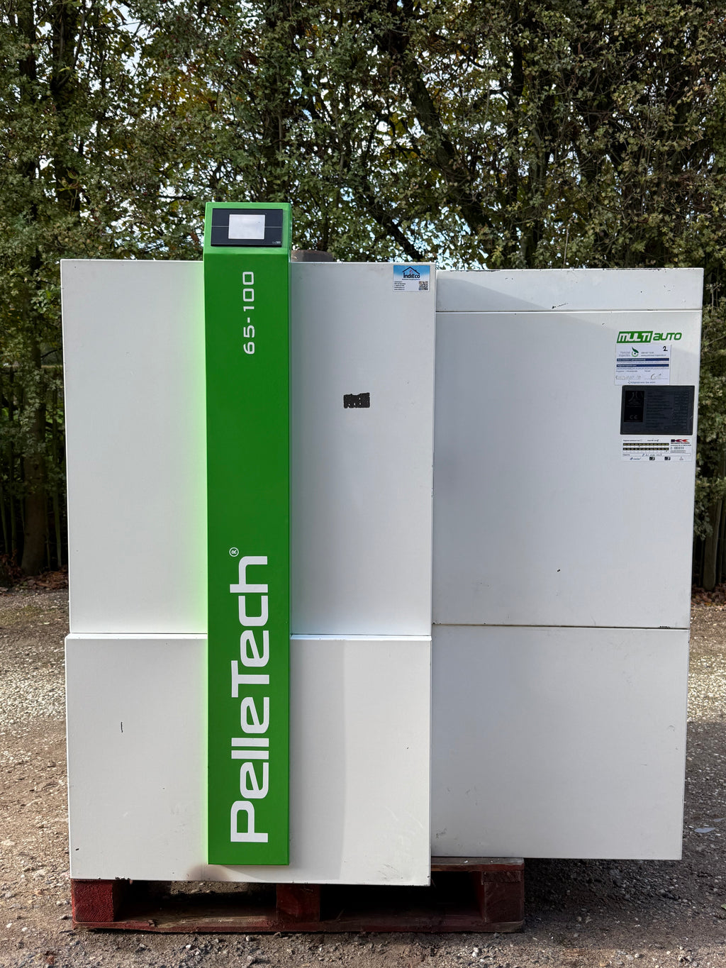 Pelletech 65–100 MultiAuto Pelletbrander | Automatische Industriële Verwarming
