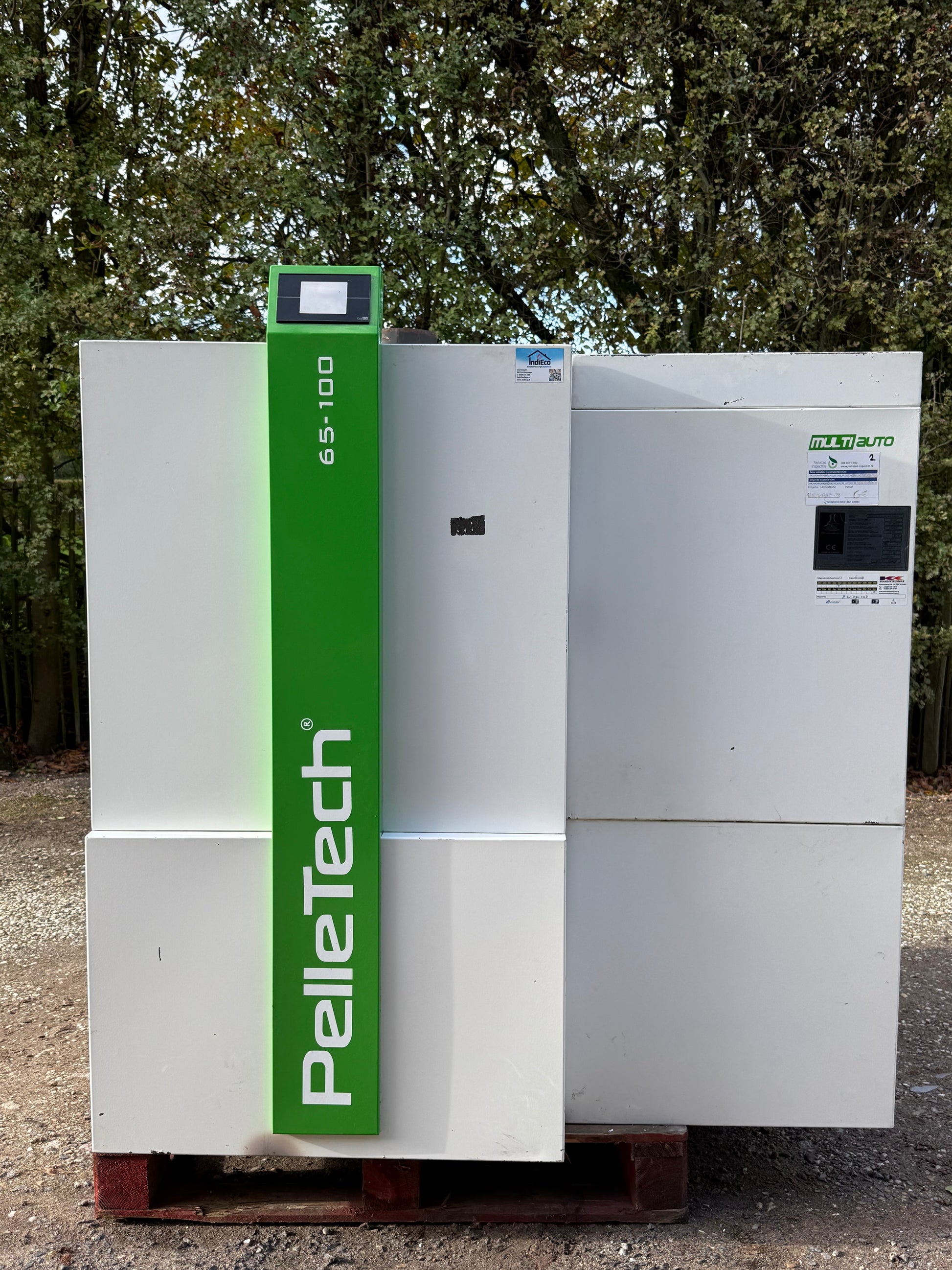 Pelletech 65–100 MultiAuto Pelletbrander | Automatische Industriële Verwarming