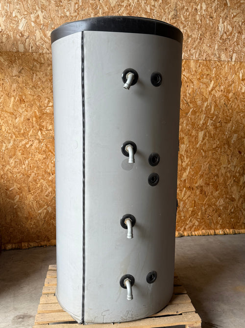 Cv Buffervat 1000 liter 2 Spiralen