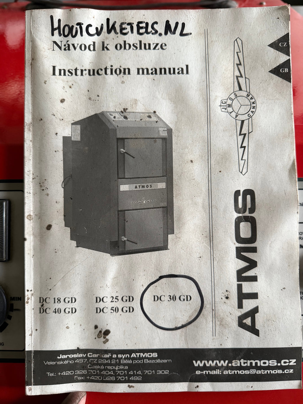 Atmos DC30GD Houtvergasser 30kw