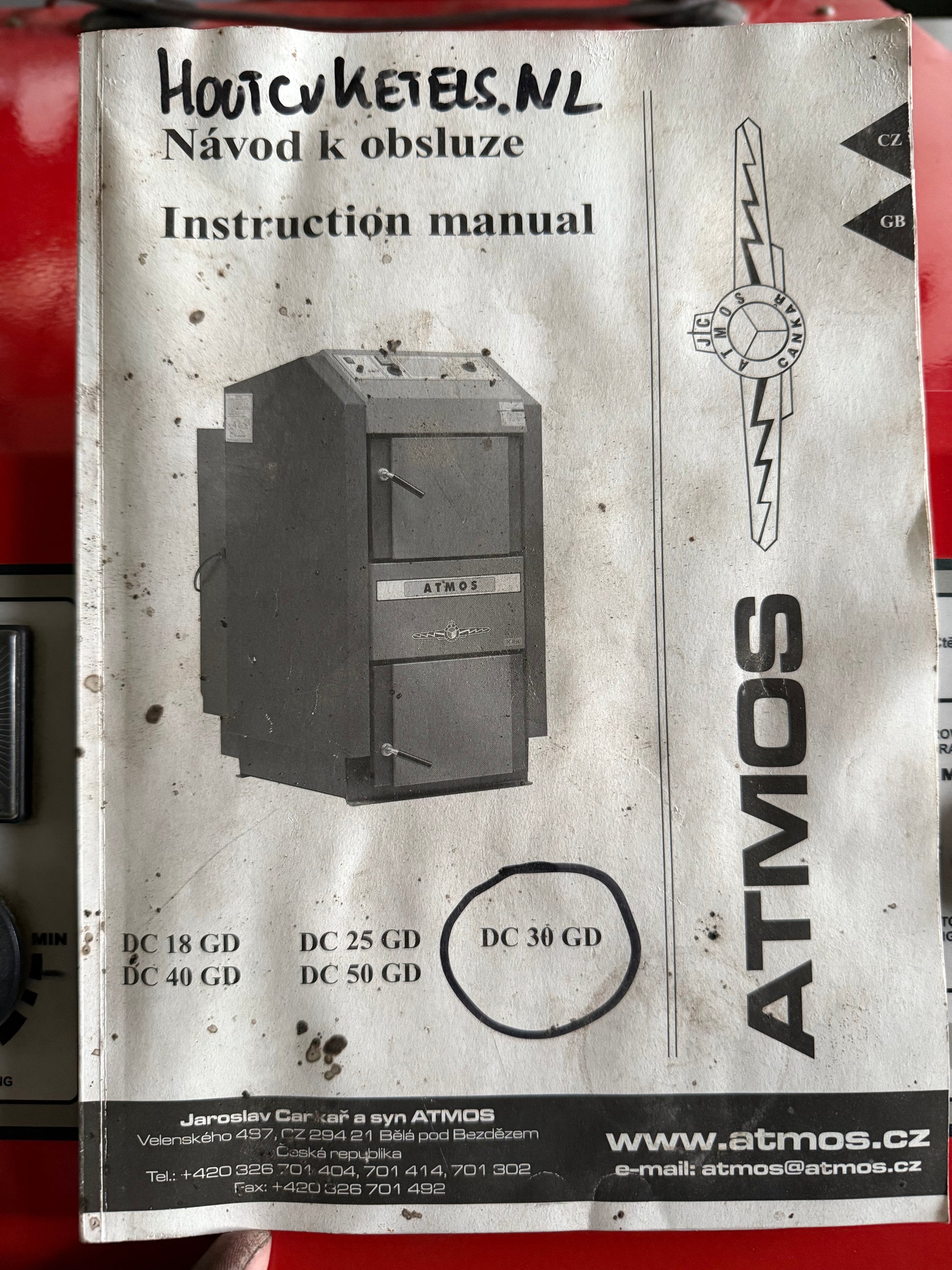 Atmos DC30GD Houtvergasser 30kw