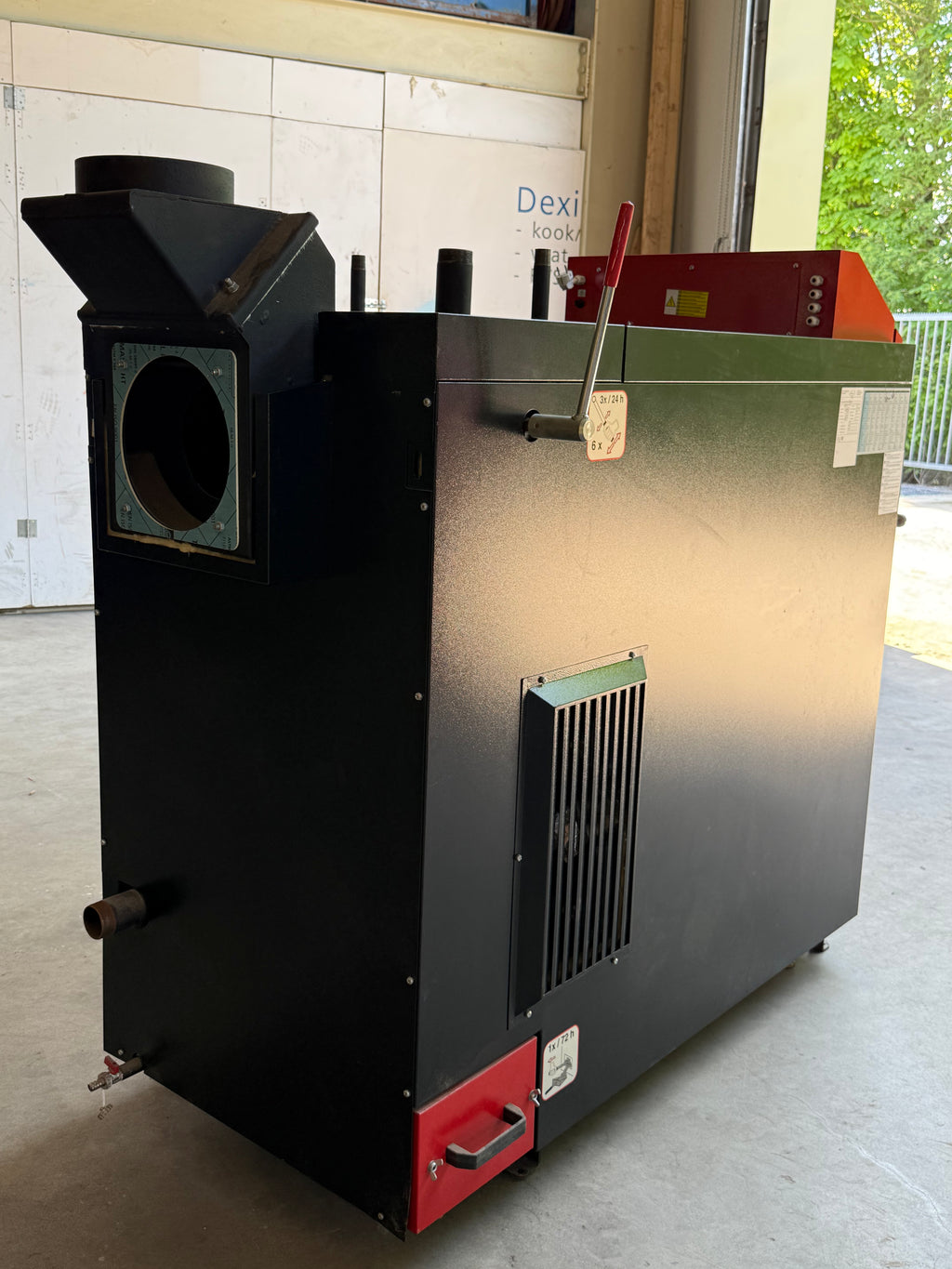 Attack DPX 80 kW Profi Houtvergasser