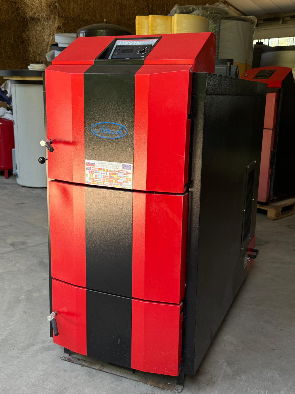 Attack DPX 80 kW Profi Houtvergasser
