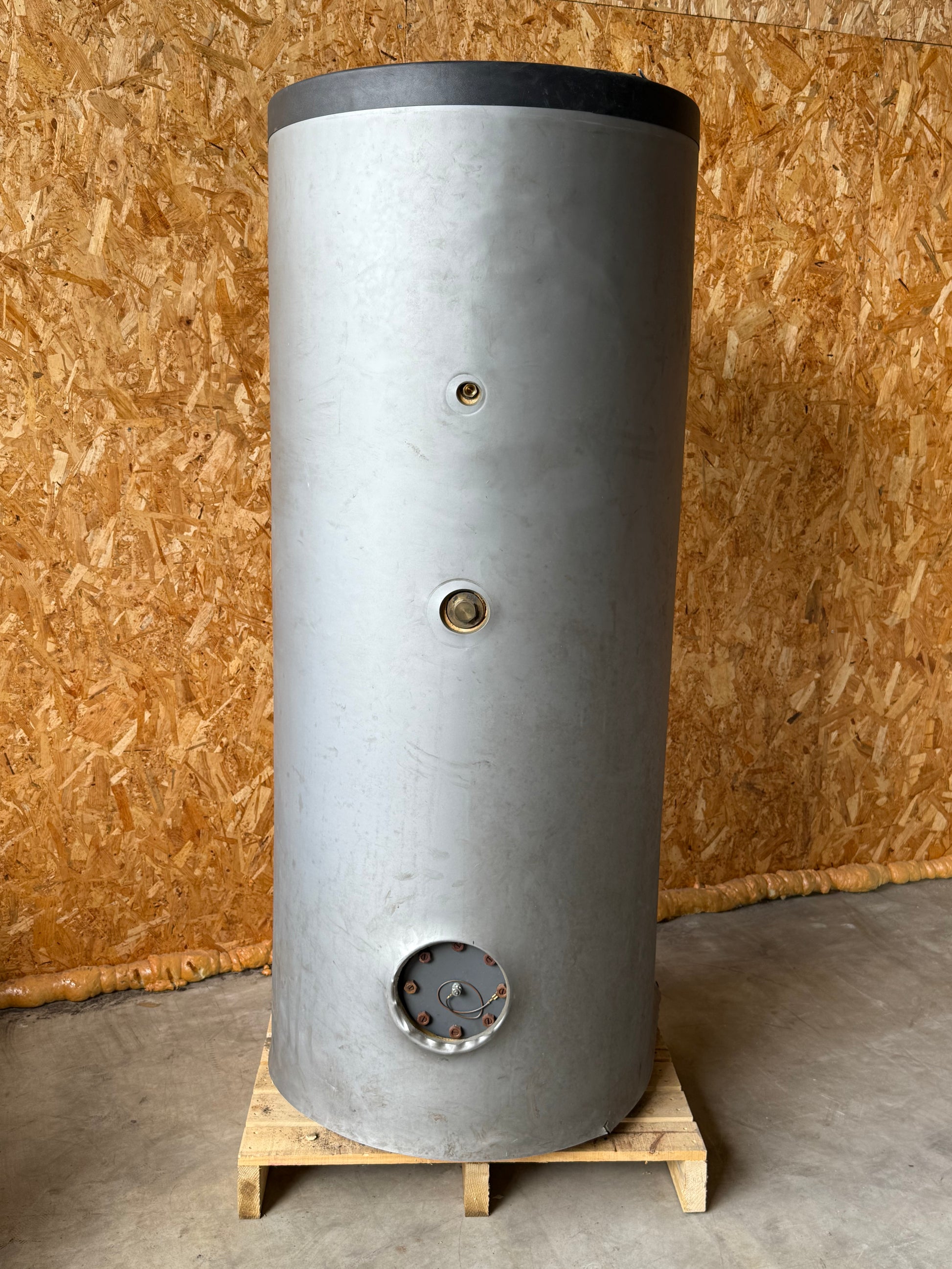 Cv Buffervat 300 liter met een spiraal