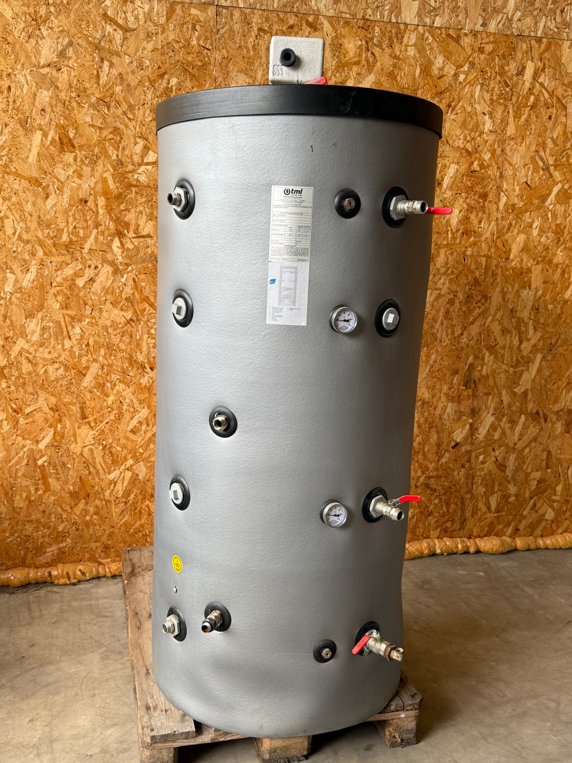TML 500L CV Buffervat met Warmtewisselaar (Gebruikt)