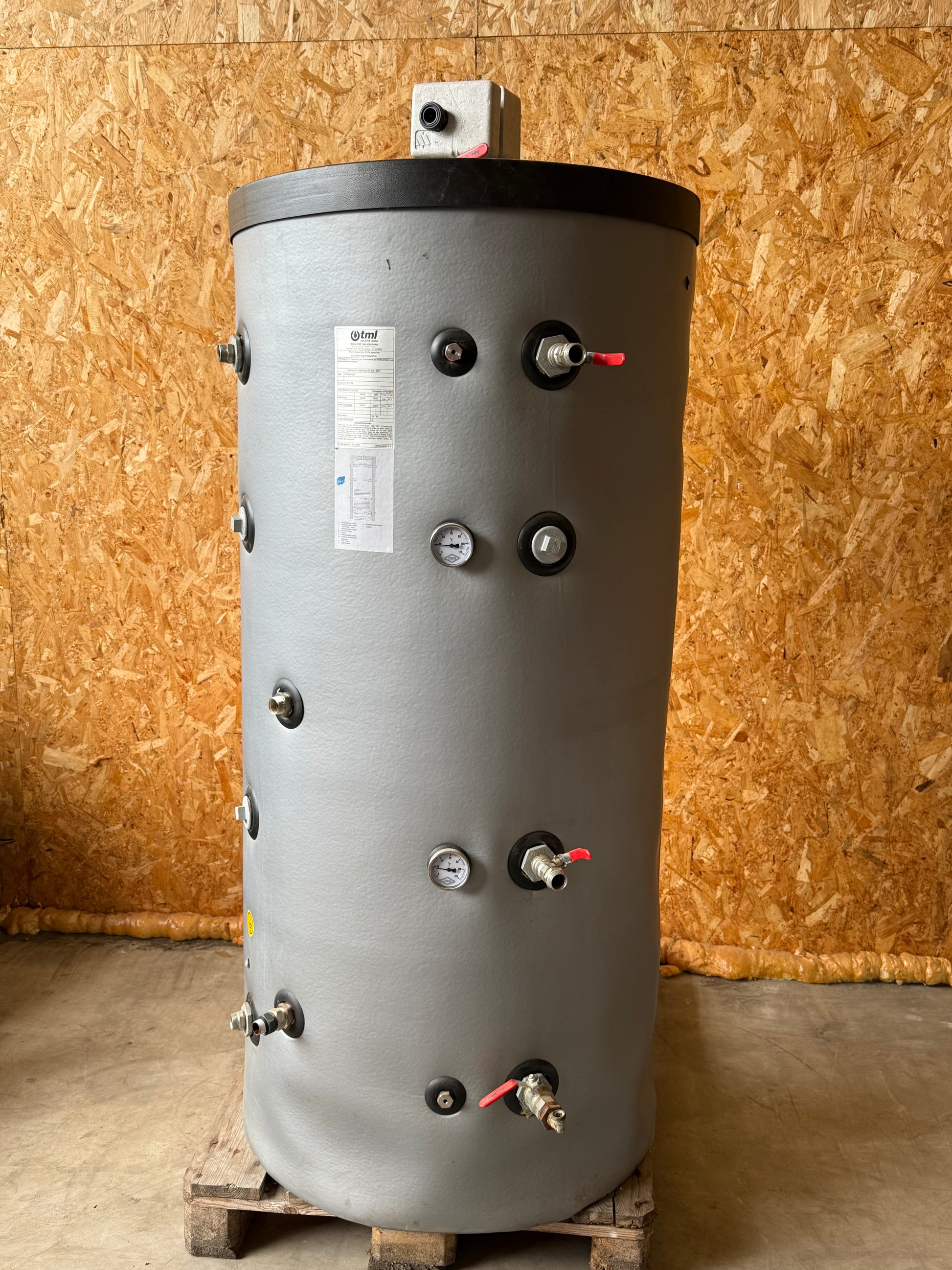 TML 500L CV Buffervat met Warmtewisselaar (Gebruikt)