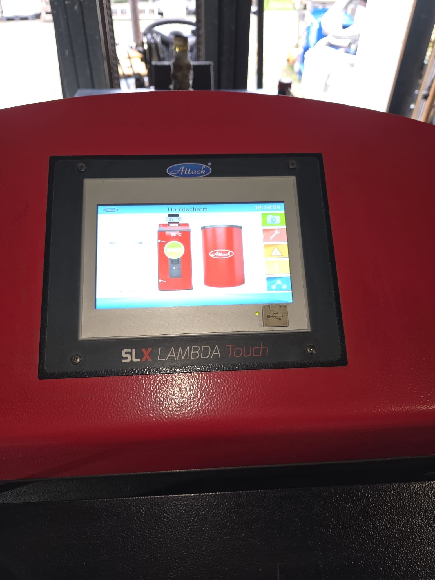 Houtvergasser - Houtkachel Attack 55 SLX LAMBDA