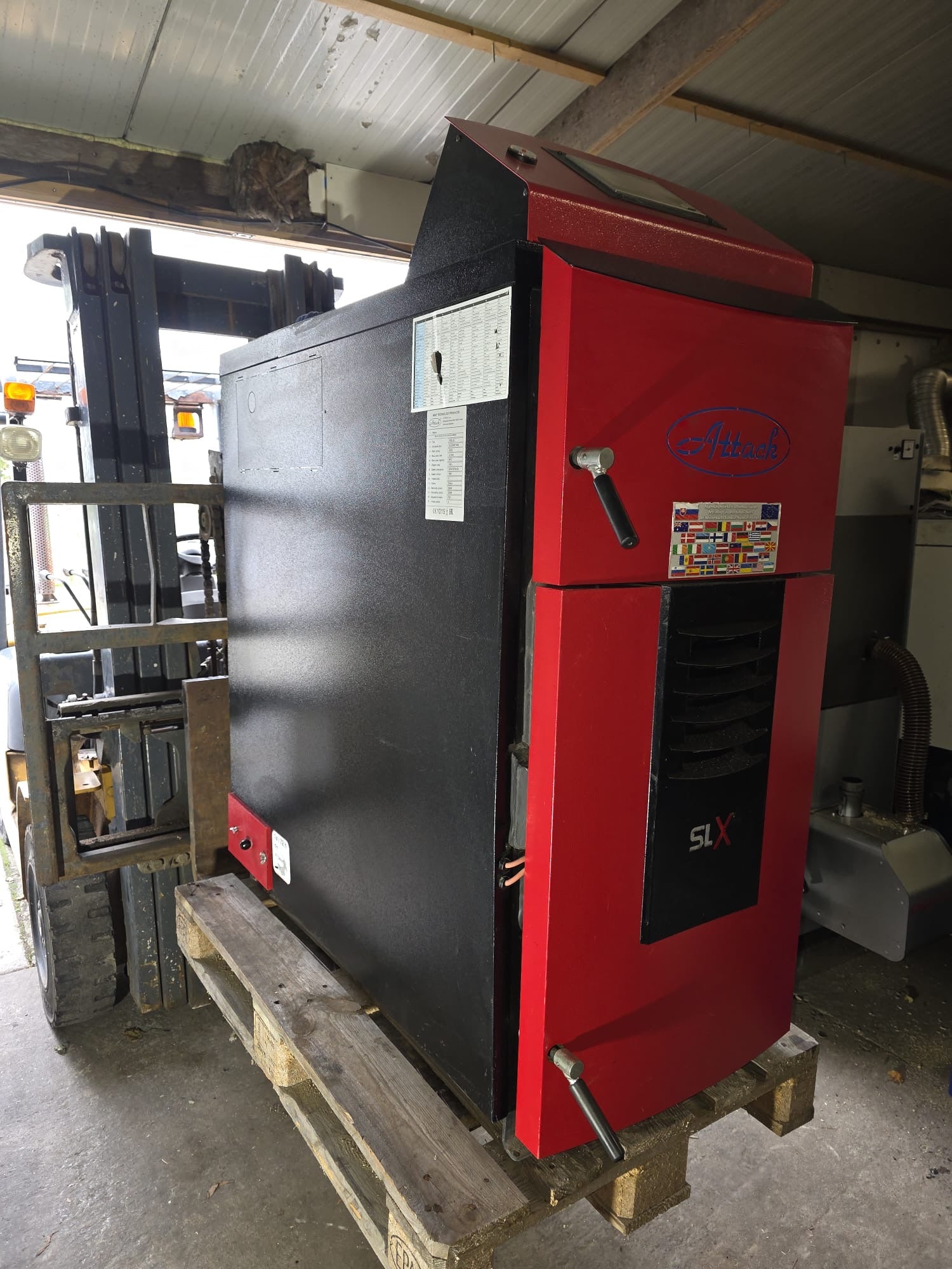 Houtvergasser - Houtkachel Attack 55 SLX LAMBDA