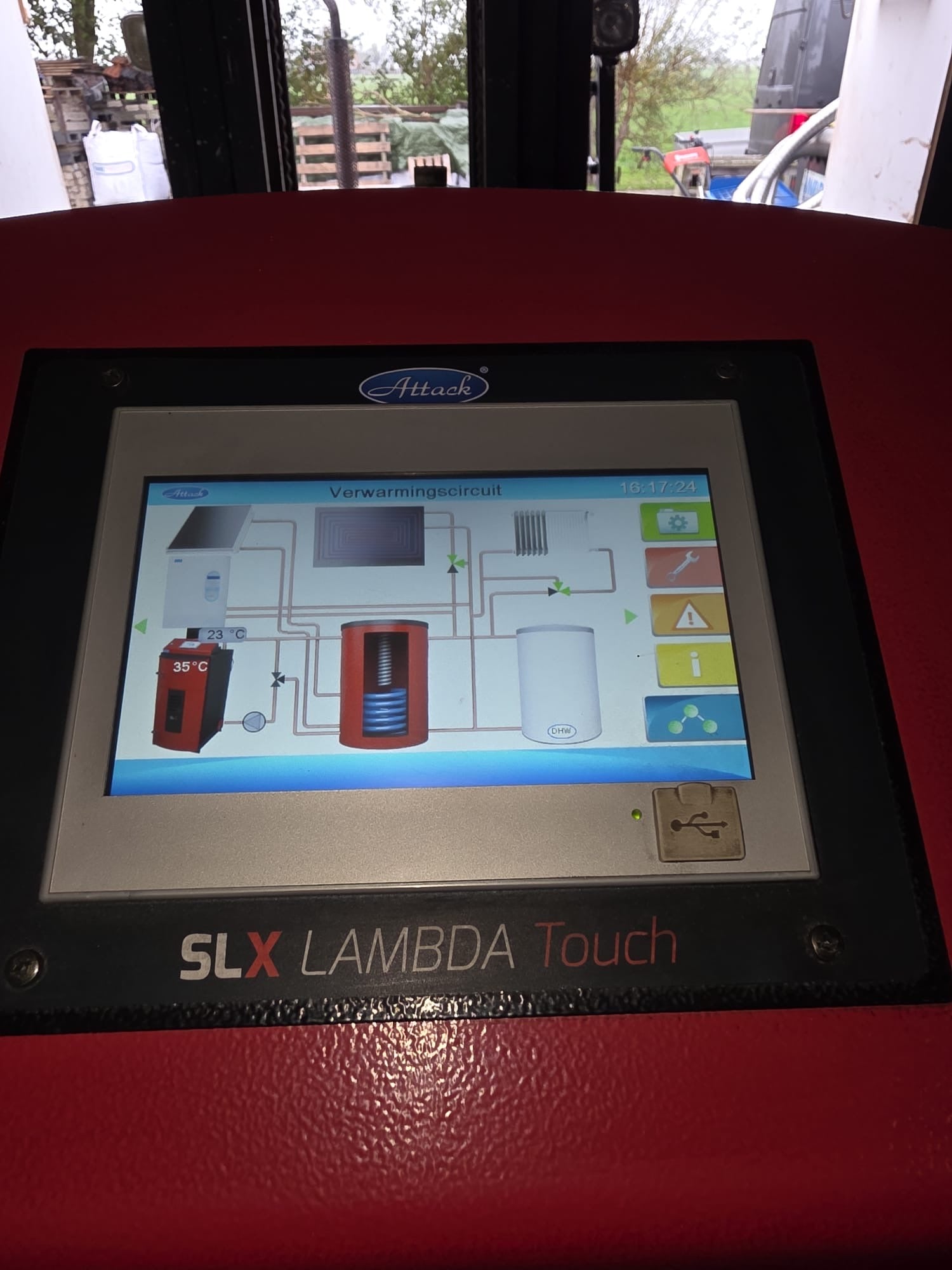 Houtvergasser - Houtkachel Attack 55 SLX LAMBDA