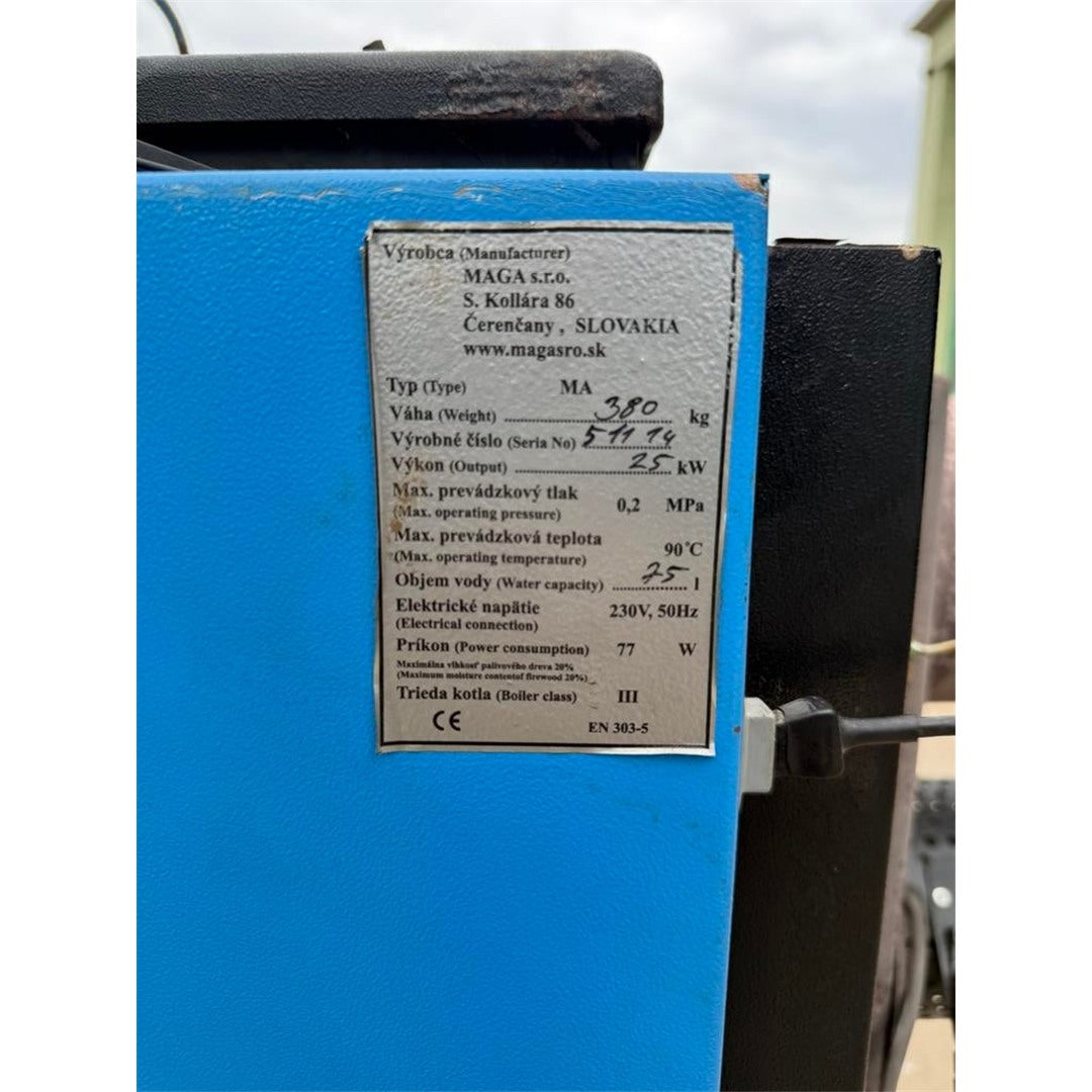 Maga houtvergasser 25 kW
